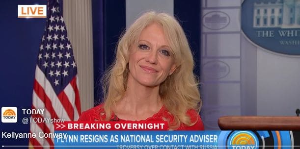 Matt Lauer Calls Out Kellyanne Conway’s Michael Flynn Resignation Explanation