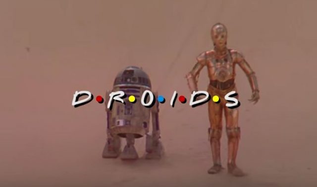 When Friends Meets Star Wars: A Droid-tastic Mashup You Can&#8217;t Miss