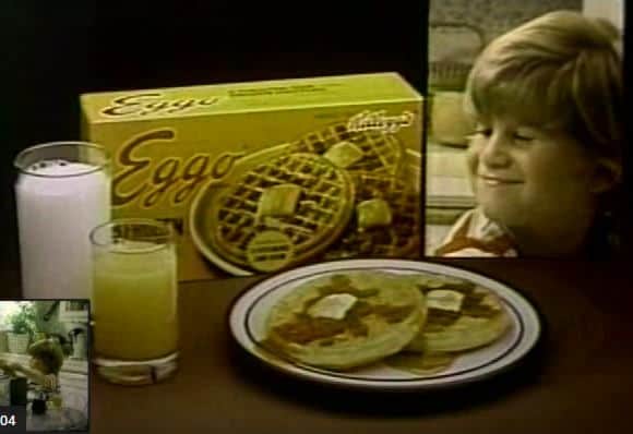 The 1980 Jason Hervey Eggo Waffle Commercial Stranger Things Used