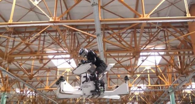 Star Wars is Real:  Check Out the Scorpion 3 Hoverbike