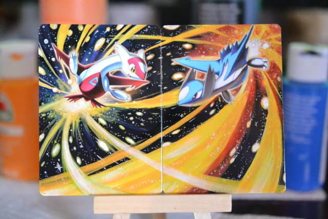 Guy Brings Old Pokemon Cards Back To Life By Repainting Them