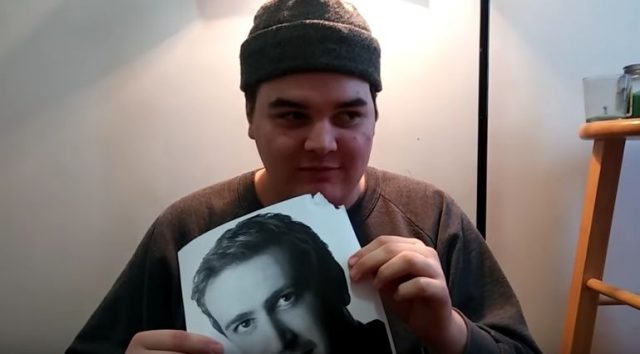 This Guy is Eating a Picture of Jason Segel Every Day Until Segel Reciprocates