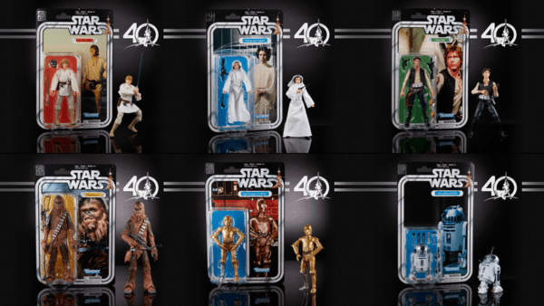 Star Wars 40th Anniversary Black Series Figures Bring Back Memories