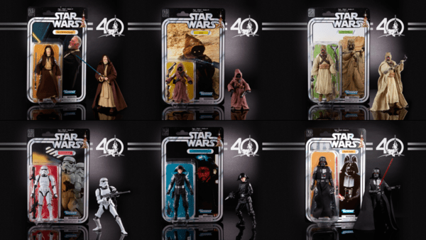 Star Wars 40th Anniversary Black Series Figures Bring Back Memories