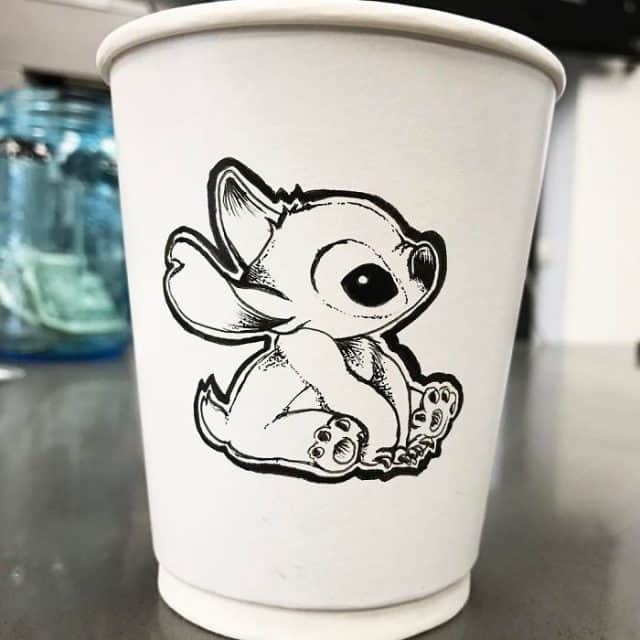 Nickelodeon Animator Illustrates Coffee Cups In Her Spare Time