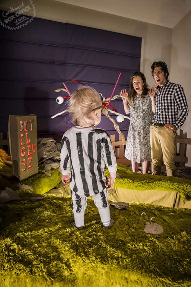 Parents Recreate Famous Movie Scenes with 2-Year-Old Son Using Cardboard Boxes