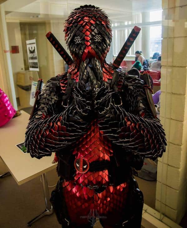 This is One Unique and Crazy Deadpool Cosplay