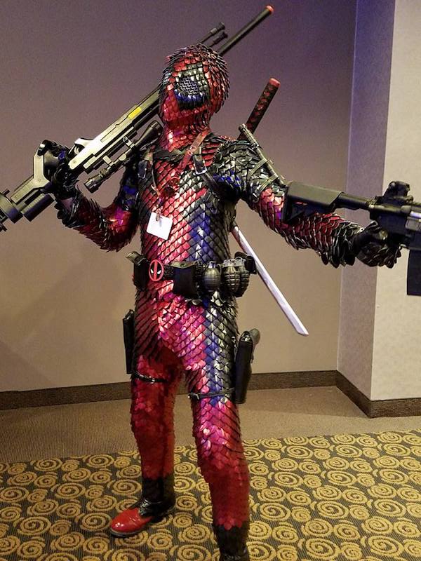 This Is One Unique And Crazy Deadpool Cosplay - 