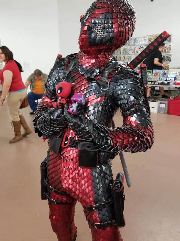 This is One Unique and Crazy Deadpool Cosplay