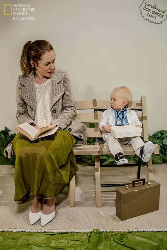 Parents Recreate Famous Movie Scenes with 2-Year-Old Son Using Cardboard Boxes