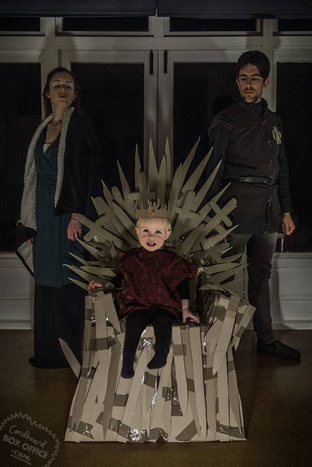 Parents Recreate Famous Movie Scenes with 2-Year-Old Son Using Cardboard Boxes