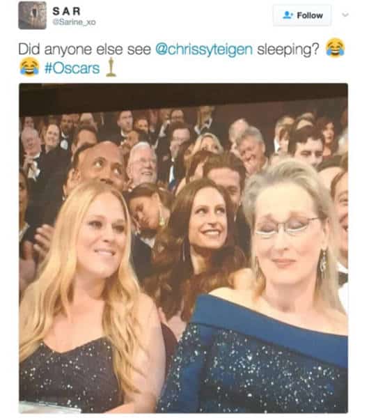 A Collection of Oscars Reactions Tweets that Nailed It