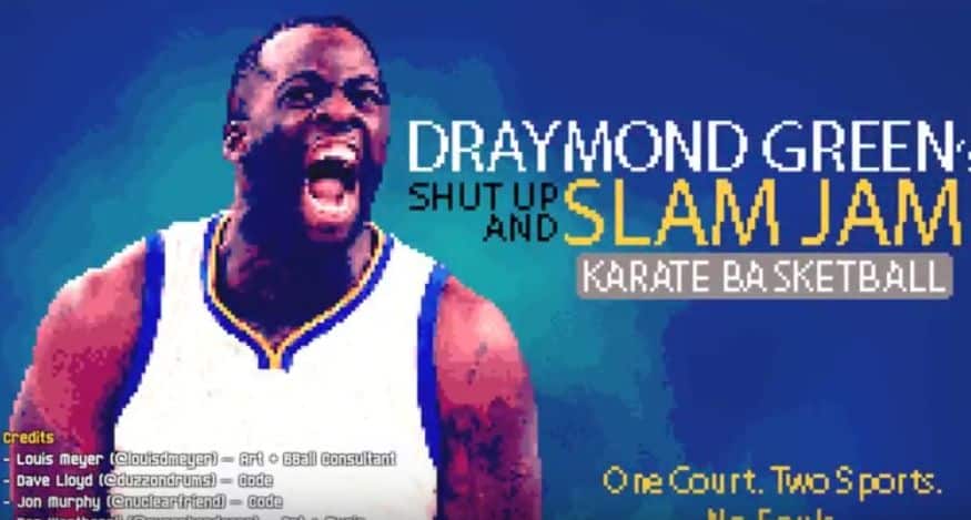 Draymond Green has a Video Game and Yes, You Kick People in the Groin