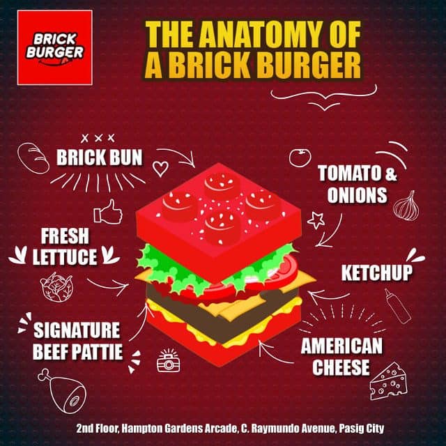 Introducing LEGO Bun Hamburgers from The Philippines