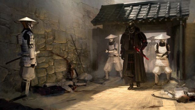 Star Wars Samurai Concept Art: “Lord Vader and his Troops”