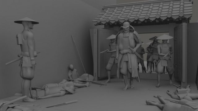 Star Wars Samurai Concept Art: “Lord Vader and his Troops”