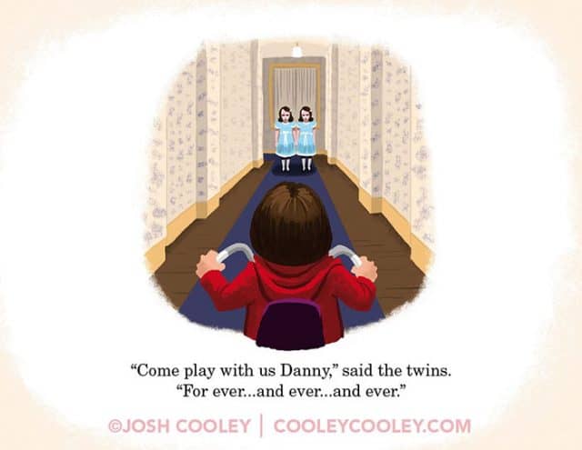 Pixar Artist Draws R-Rated Movie Scenes In The Style Of Cute Kids&#8217; Books