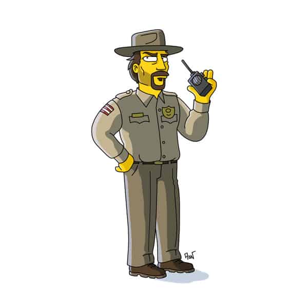 Check Out this Gallery of Stranger Things Simpsonized Fan Art