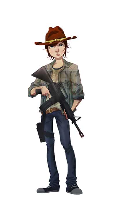 The Walking Dead Cartoon Style Fan Art That Doesn&#8217;t Get Old