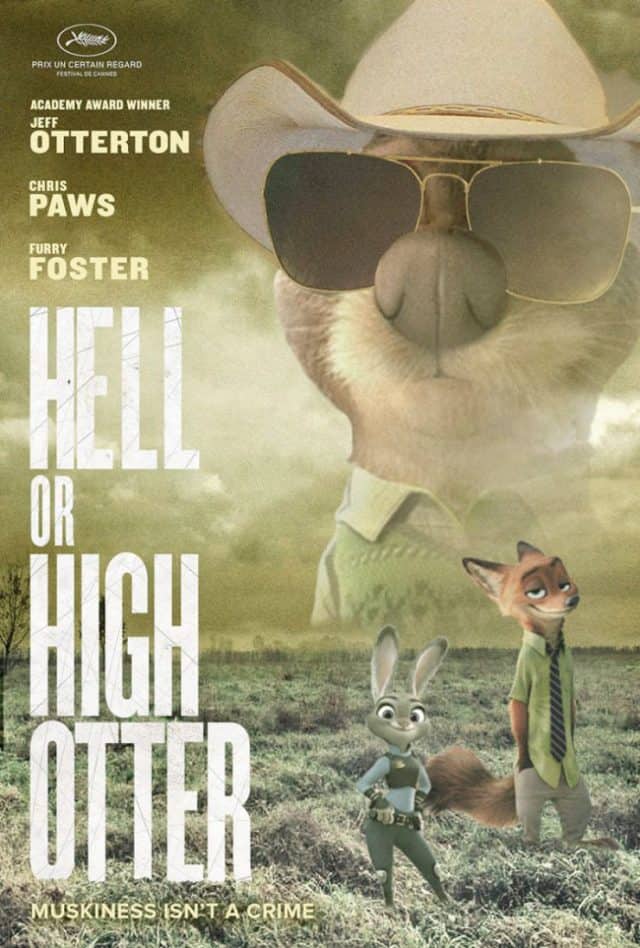 Zootopia Filmmakers Create Animal Parody Posters for Oscar Nominees