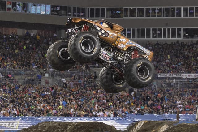 The First Ever Front Flip In A Monster Truck Has Landed