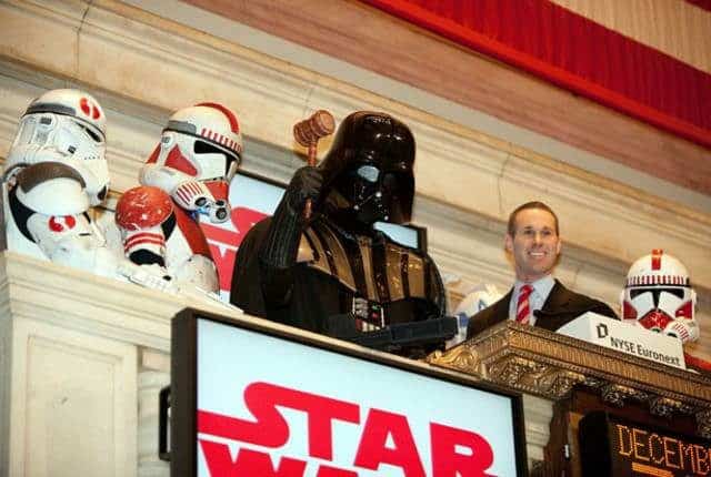 That Time Darth Vader Hit the Closing Bell on Wall Street