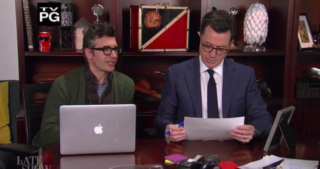 Stephen Colbert Comes Clean about his Relationship to a Star Wars Character