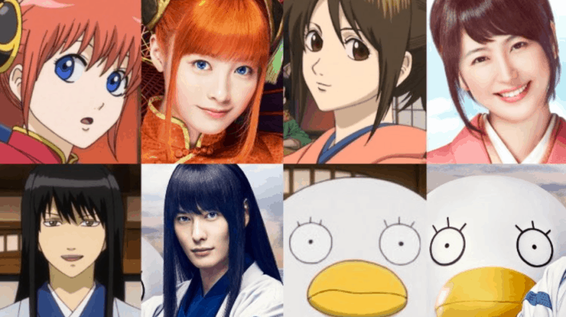 How Gintama Movie Actors Compare With Their Anime Counterparts