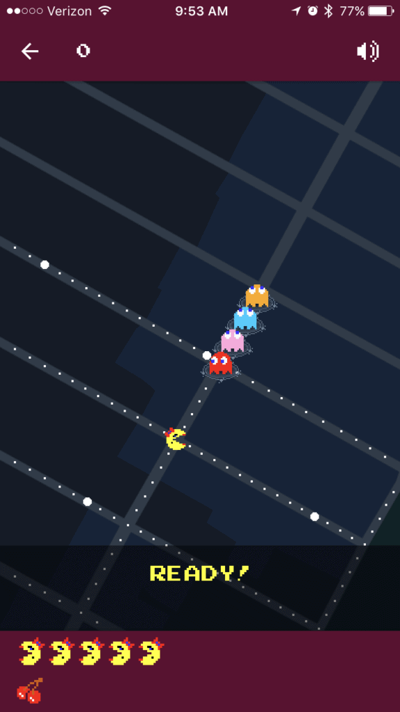 Google Maps is Letting You Play Ms. Pac-Man for a Limited Time