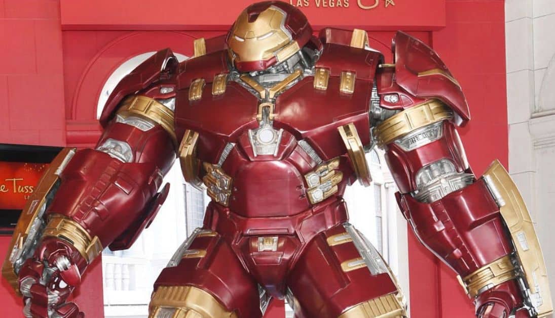 Stan Lee and Madame Tussauds Unveil Giant Hulkbuster Statue