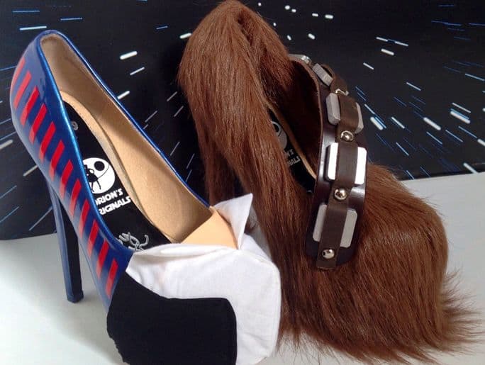 Star Wars Han Solo and Chewbacca Heels Prove Anything is Possible