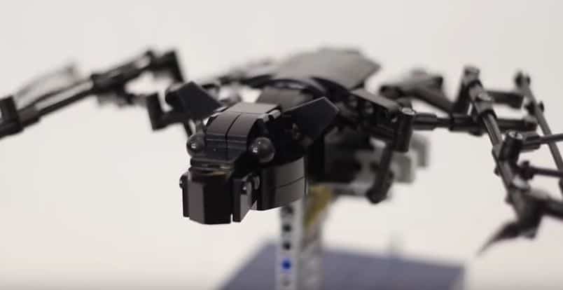 Rise of the Machines: Kinetic LEGO Sculpture Mimics A Bat In Flight