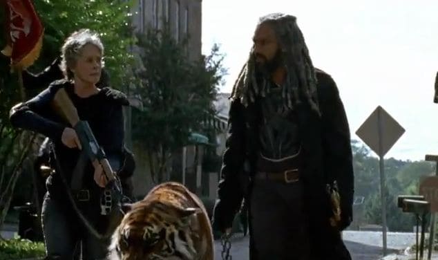 The Walking Dead Season 7 Finale Sneak Peak:  Ezekiel Goes to War