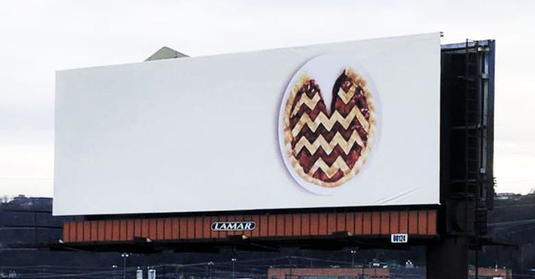 Mysterious “Twin Peaks” Cherry Pie Billboards Are Being Spotted Everywhere