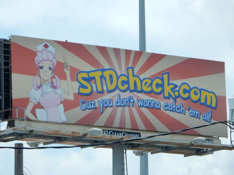 Pokemon is Taking Over the World:  STD Awareness Sign