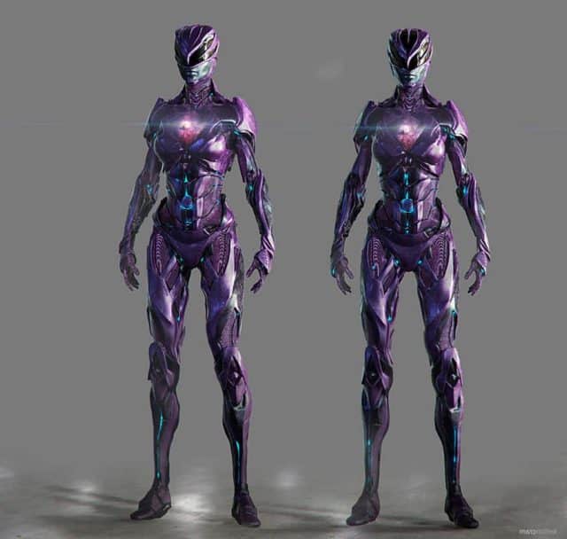 Early Power Rangers Design Concept Art Looks A Lot Like Iron Man