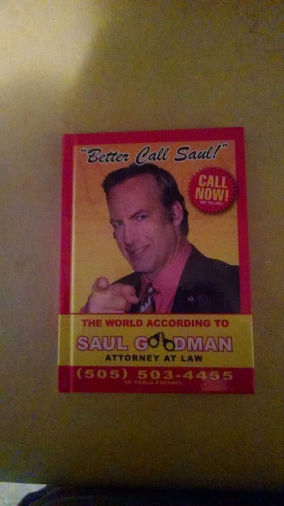 I Need To Find this Better Call Saul Book Right Now Because It&#8217;s $1