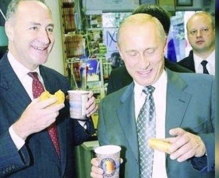 Do We Need to Explain the Chuck Schumer and Vladimir Putin Picture to Donald Trump?