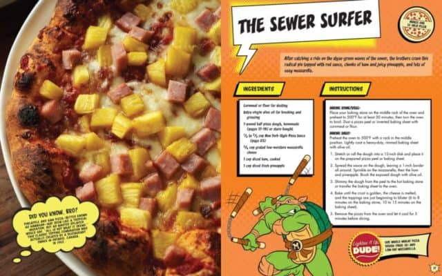 So There&#8217;s An Official Teenage Mutant Ninja Turtles Pizza Cookbook