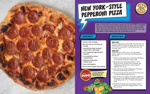 So There&#8217;s An Official Teenage Mutant Ninja Turtles Pizza Cookbook