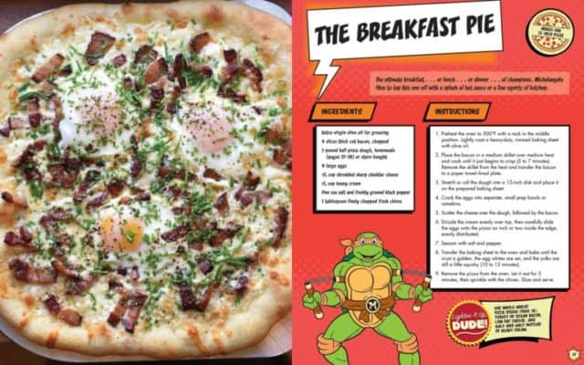 So There&#8217;s An Official Teenage Mutant Ninja Turtles Pizza Cookbook