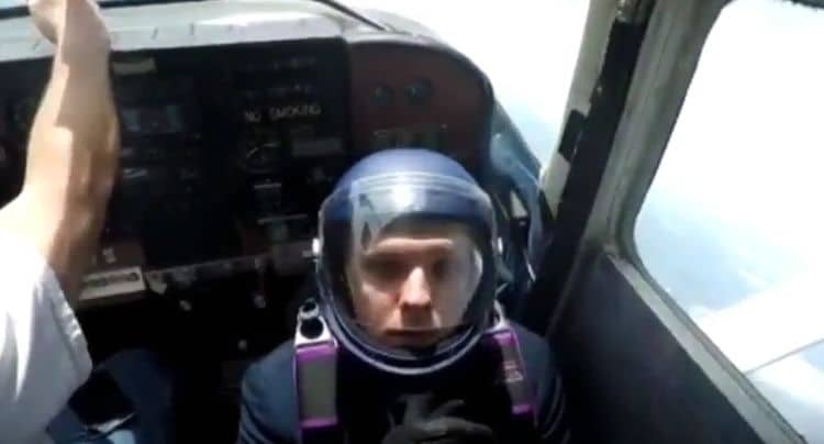 Teenager Jumps Out of a Plane to Ask a Girl to Prom