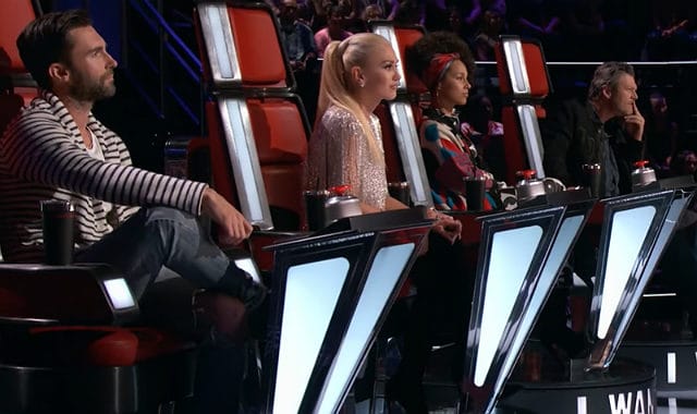 The Voice season 12 day 4 of the blinds - coaches