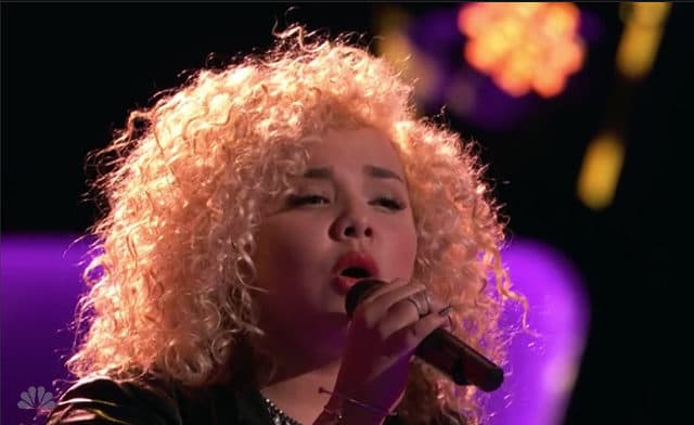 The Voice Season 12 Day Four of the Blinds - Aaliyah Rose