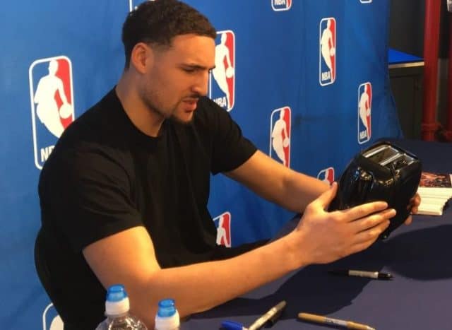 So Klay Thompson Signed a Fan&#8217;s Toaster and Looked Exactly How He Should Have