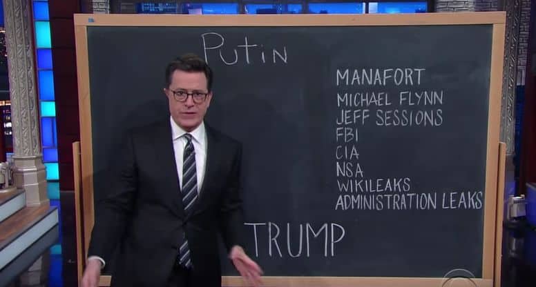 Stephen Colbert Tries to Make Sense of Trump’s Relationship With Putin