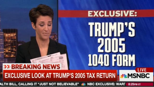 The Best Part of the Rachel Maddow Trump Tax Reveal is David K. Johnson&#8217;s Laugh