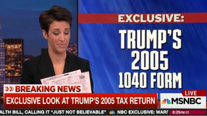 The Best Part of the Rachel Maddow Trump Tax Reveal is David K. Johnson’s Laugh