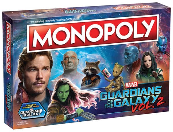 Guardians Of The Galaxy Vol. 2 Already Gets Its Own Monopoly Game