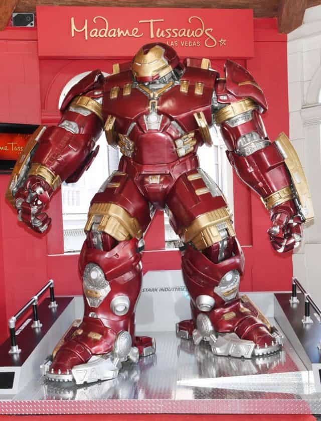 Stan Lee and Madame Tussauds Unveil Giant Hulkbuster Statue